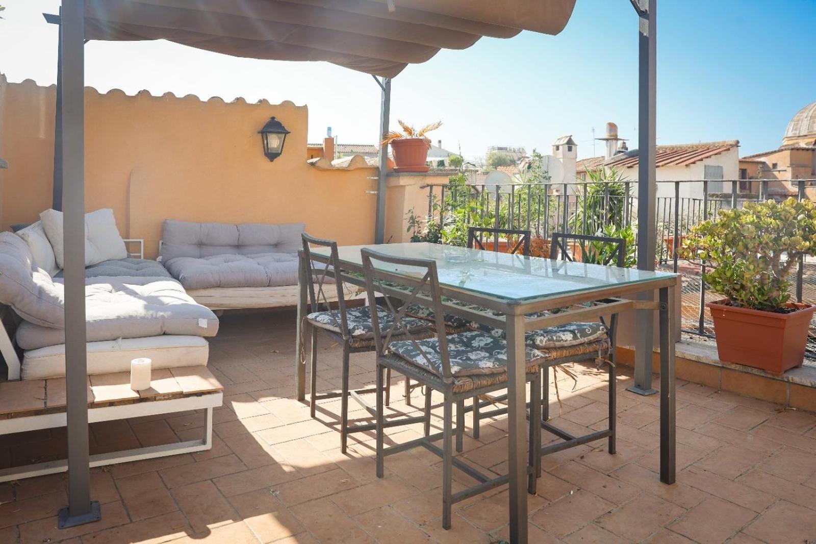 Navona,Campo De Fiori Roof Top House Rome Exterior photo