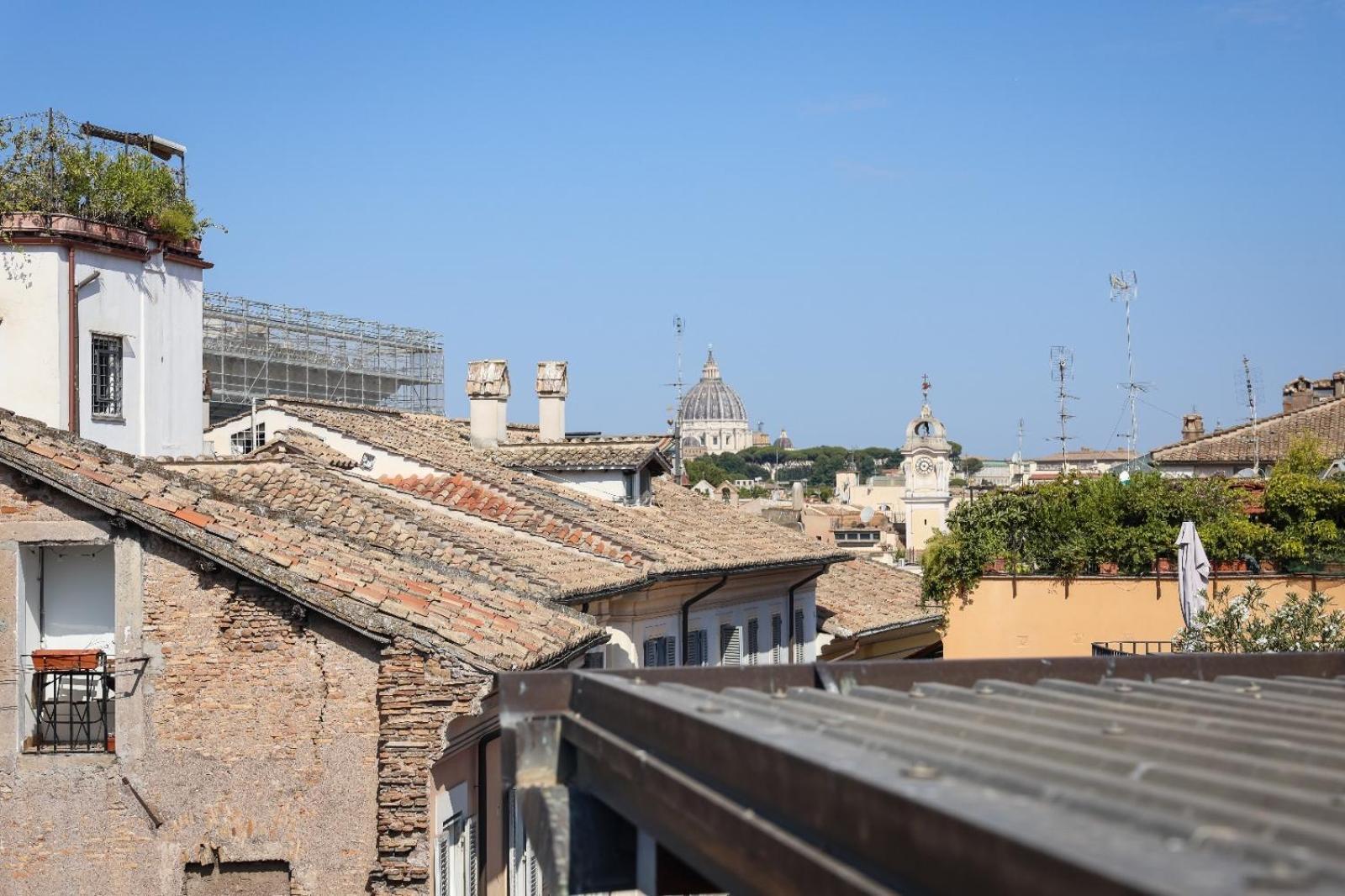 Navona,Campo De Fiori Roof Top House Rome Exterior photo