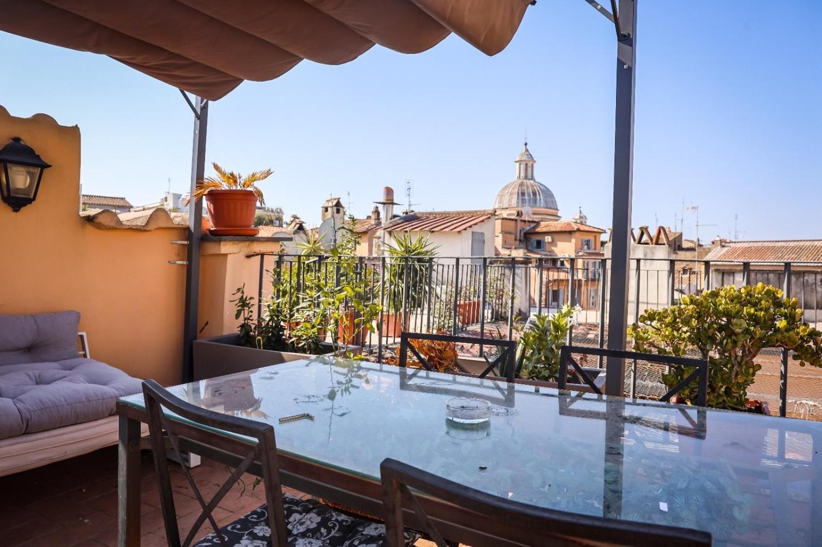Navona,Campo De Fiori Roof Top House Rome Exterior photo